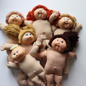 Lot of 6 TLC Cabbage Patch Kids